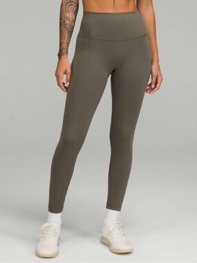 Lululemon High-Rise Olive Active Leggings for Women